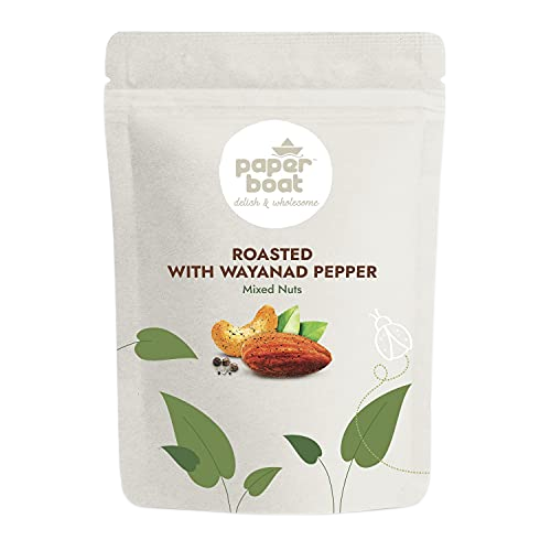 [R3623] Paper Boat Roasted Mixed nuts Pepper 200gm