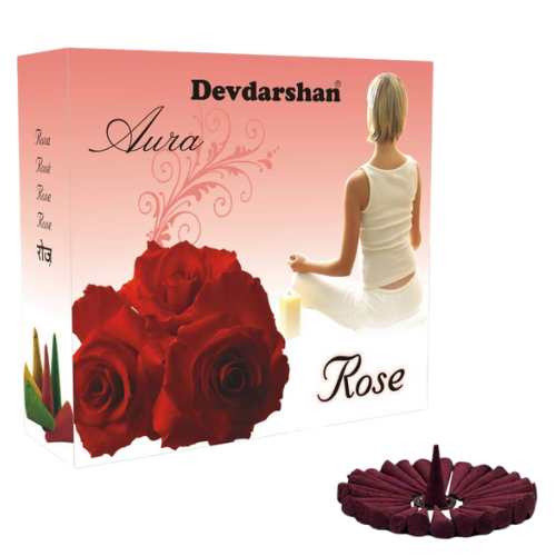 [R3123] Devdarshan Gulab Dhoop 40gm