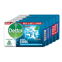 Dettol Cool Bathing Soap  125 g (Pack Of 4)