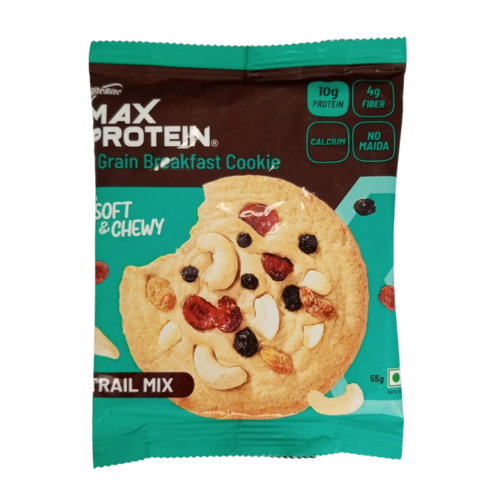 [R3736] Ritebite Max Protein Trail Mix Cookie 55gm