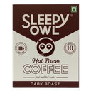 Sleepy Owl Hot  Brew Dark Roast Coffee 10 N