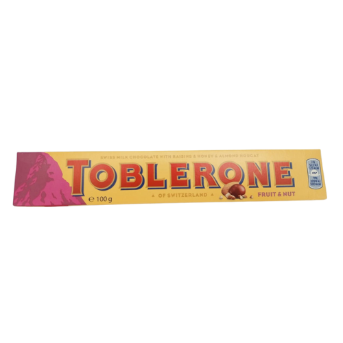 [R3842] Toblerone Fruit & Nut 100gm