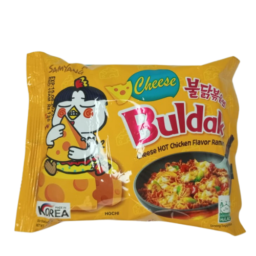 [R3742] Samyang Buldak - Cheese Hot Chicken Noodels 140gm