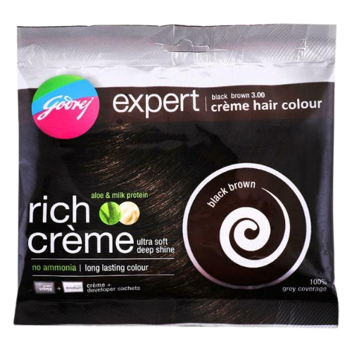 [R3223] Godrej Expert Black Brown Hair Colour 20g+20ml