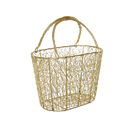 Metal Basket Golden Large 9