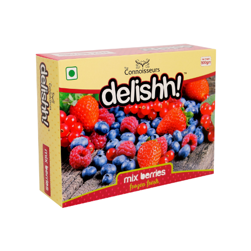 [R3102] Delishh Mix Berries - Frozen 500gm