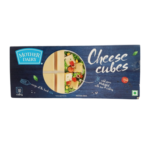 [R3474] Mother Dairy Cheese Cubes 180gm