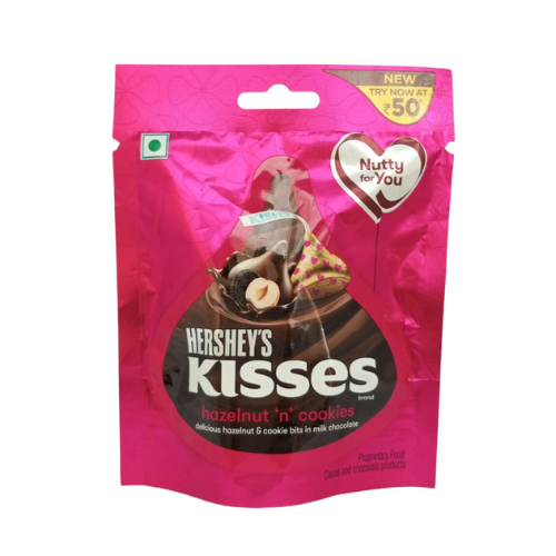 [R3262] Hershey's Kisses - Hazelnut n Cookies 33.6gm