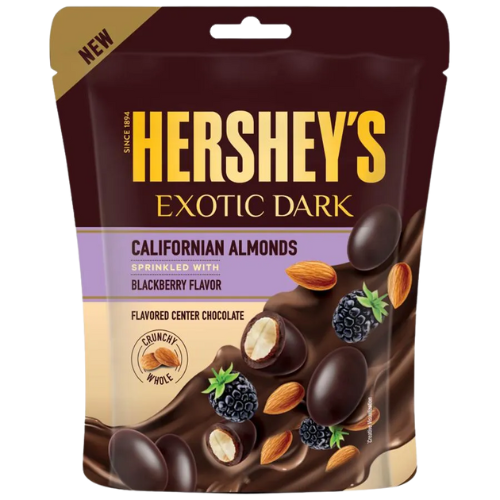 [R3257] Hersheys Exotic Dark - Californian Almonds 30gm