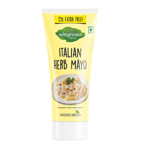 [R3916] Wingreens Mayonnaise Italian Herb 180gm