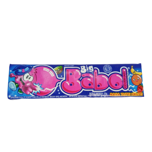 [R2964] Big Babol Rasa Tutti Frutti Gum 20gm