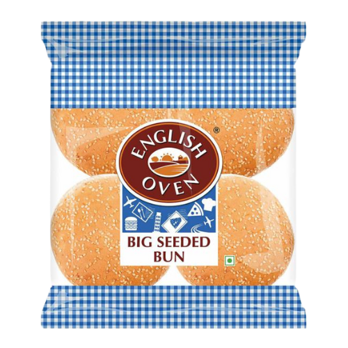 [R3143] English Oven Big Seeded Bun Bread 300gm