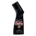 Cherry Blossom Liquid Shoe Polish Black 75ml