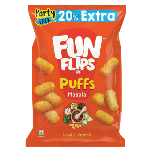 [R4026] Fun Flips - Puffs Masala 35gm