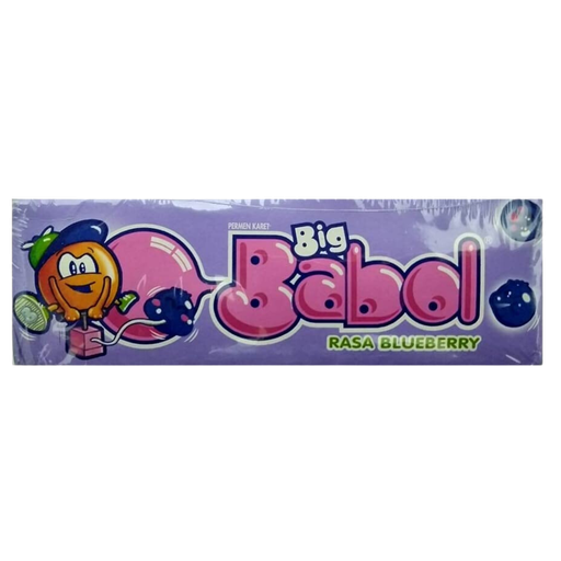 [R4291] Big Babol Rasa Blueberry Gum 20gm