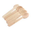 Wooden Disposable Spoon 100 U