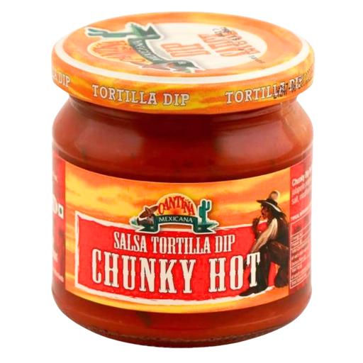 [R4352] Cantina Chunky Hot - Salsa Dip 190gm