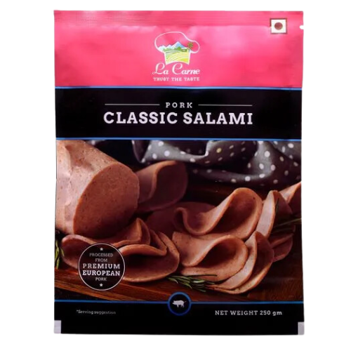 [R4241] La Carne Pork Classic Salami 250gm