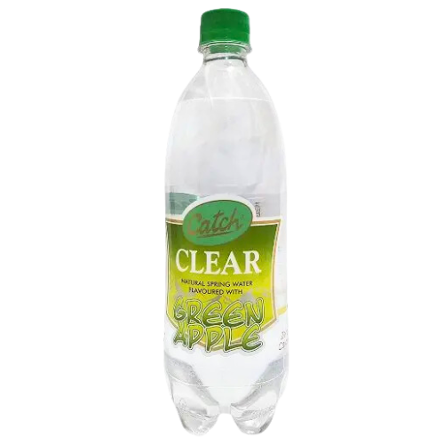 Catch Clear Green Apple Flavourd Soda 750ml